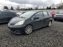 Vehiculos salvage en venta de Copart Portland, OR: 2009 Honda FIT Sport