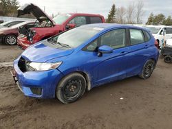 Salvage cars for sale from Copart Bowmanville, ON: 2016 Honda FIT LX