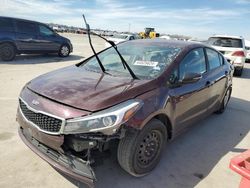 KIA salvage cars for sale: 2018 KIA Forte LX