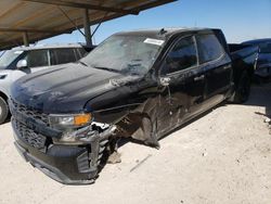Salvage cars for sale at Temple, TX auction: 2021 Chevrolet Silverado K1500 Custom