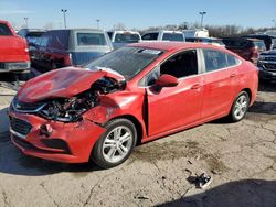 Chevrolet Vehiculos salvage en venta: 2018 Chevrolet Cruze LT