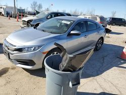 Honda salvage cars for sale: 2018 Honda Civic EX