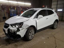 Salvage cars for sale from Copart Angola, NY: 2018 Buick Encore Preferred