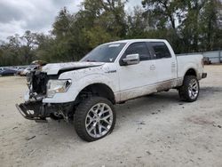 Salvage cars for sale from Copart Ocala, FL: 2013 Ford F150 Supercrew