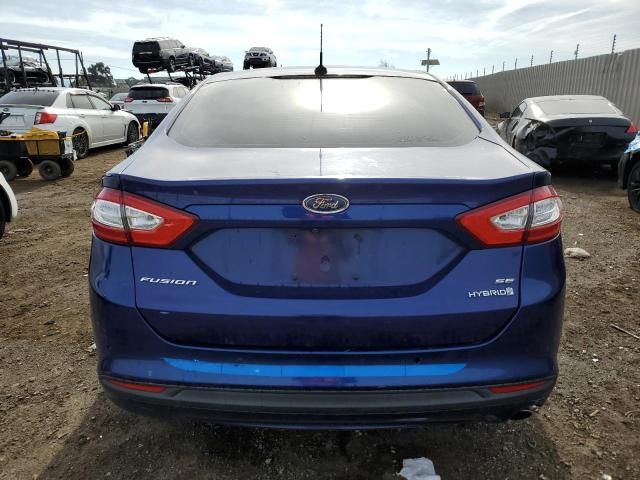 2016 Ford Fusion SE Hybrid