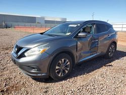 Nissan Murano salvage cars for sale: 2016 Nissan Murano S