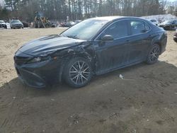 Salvage cars for sale at North Billerica, MA auction: 2021 Toyota Camry SE