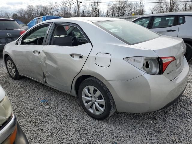 2016 Toyota Corolla L