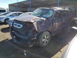 Salvage cars for sale from Copart Colorado Springs, CO: 2010 Honda Pilot EXL