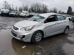 Hyundai Accent salvage cars for sale: 2015 Hyundai Accent GS