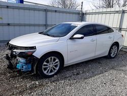 Salvage cars for sale from Copart Walton, KY: 2017 Chevrolet Malibu LT