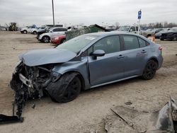 Salvage cars for sale at Indianapolis, IN auction: 2020 Toyota Corolla LE