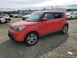 Salvage cars for sale from Copart Vallejo, CA: 2016 KIA Soul +