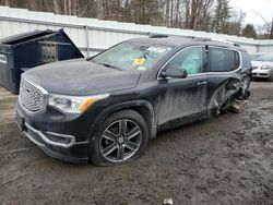 Salvage cars for sale at Center Rutland, VT auction: 2017 GMC Acadia Denali