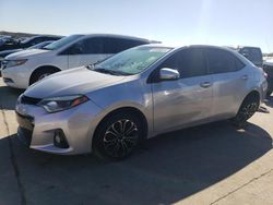 Salvage cars for sale at Grand Prairie, TX auction: 2015 Toyota Corolla L
