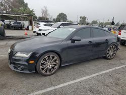 Audi A7 salvage cars for sale: 2012 Audi A7 Prestige