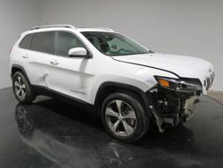 Jeep salvage cars for sale: 2021 Jeep Cherokee Limited