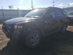 Salvage cars for sale at Chicago Heights, IL auction: 2010 Hyundai Santa FE GLS