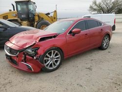 Salvage cars for sale from Copart Wilmer, TX: 2017 Mazda 6 Touring