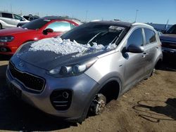 KIA Vehiculos salvage en venta: 2017 KIA Sportage LX