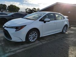 Toyota Corolla LE salvage cars for sale: 2021 Toyota Corolla LE