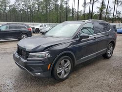 Salvage cars for sale at Harleyville, SC auction: 2019 Volkswagen Tiguan SEL Premium