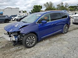 Salvage cars for sale from Copart Opa Locka, FL: 2020 Chrysler Pacifica Touring L Plus