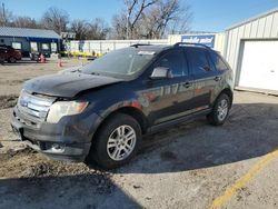 Salvage cars for sale at Wichita, KS auction: 2007 Ford Edge SEL