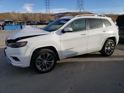 Jeep Cherokee salvage cars for sale: 2019 Jeep Cherokee Overland