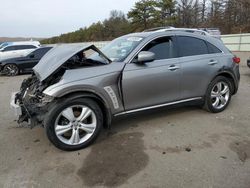 Salvage cars for sale from Copart Brookhaven, NY: 2009 Infiniti FX35