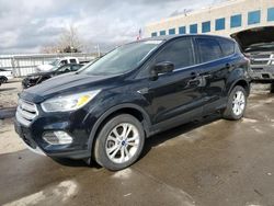 Salvage cars for sale at Littleton, CO auction: 2017 Ford Escape SE