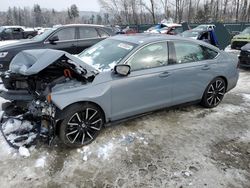 Salvage cars for sale at Candia, NH auction: 2023 Honda Accord Touring Hybrid