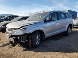 Dodge Journey SE salvage cars for sale: 2013 Dodge Journey SE