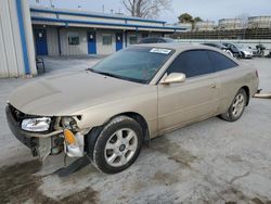 Salvage cars for sale at Tulsa, OK auction: 2000 Toyota Camry Solara SE