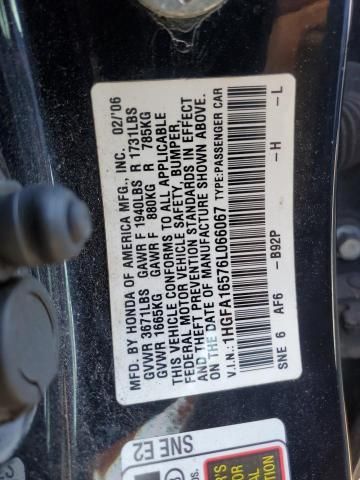 2006 Honda Civic LX