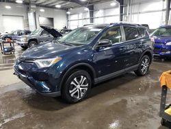 Salvage cars for sale at Ham Lake, MN auction: 2018 Toyota Rav4 LE