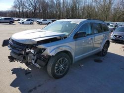 Salvage cars for sale from Copart Glassboro, NJ: 2019 Dodge Journey SE