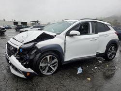 Salvage cars for sale at Colton, CA auction: 2021 Hyundai Kona Ultimate