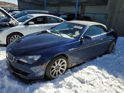 Salvage cars for sale from Copart Colorado Springs, CO: 2012 BMW 640 I