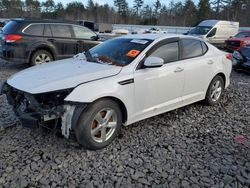 KIA Optima salvage cars for sale: 2015 KIA Optima LX