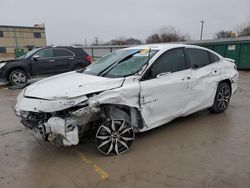 Salvage cars for sale at Wilmer, TX auction: 2020 Chevrolet Malibu RS