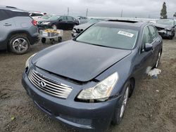 Infiniti G37 Base salvage cars for sale: 2009 Infiniti G37 Base