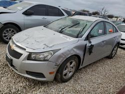 Salvage cars for sale from Copart San Antonio, TX: 2014 Chevrolet Cruze LT