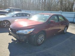 Salvage cars for sale at Glassboro, NJ auction: 2017 Toyota Camry LE