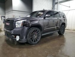 Salvage cars for sale from Copart Ham Lake, MN: 2015 GMC Yukon Denali