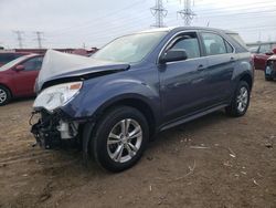 Salvage cars for sale at Elgin, IL auction: 2014 Chevrolet Equinox LS
