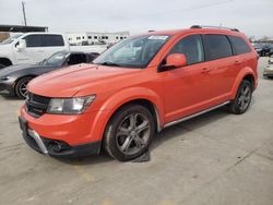 Dodge Journey Vehiculos salvage en venta: 2017 Dodge Journey Crossroad