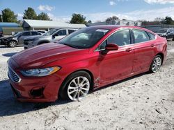 Ford Fusion SE salvage cars for sale: 2020 Ford Fusion SE