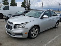 Salvage cars for sale from Copart Rancho Cucamonga, CA: 2015 Chevrolet Cruze LT