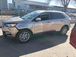 Salvage cars for sale at Albuquerque, NM auction: 2021 Ford Edge SEL